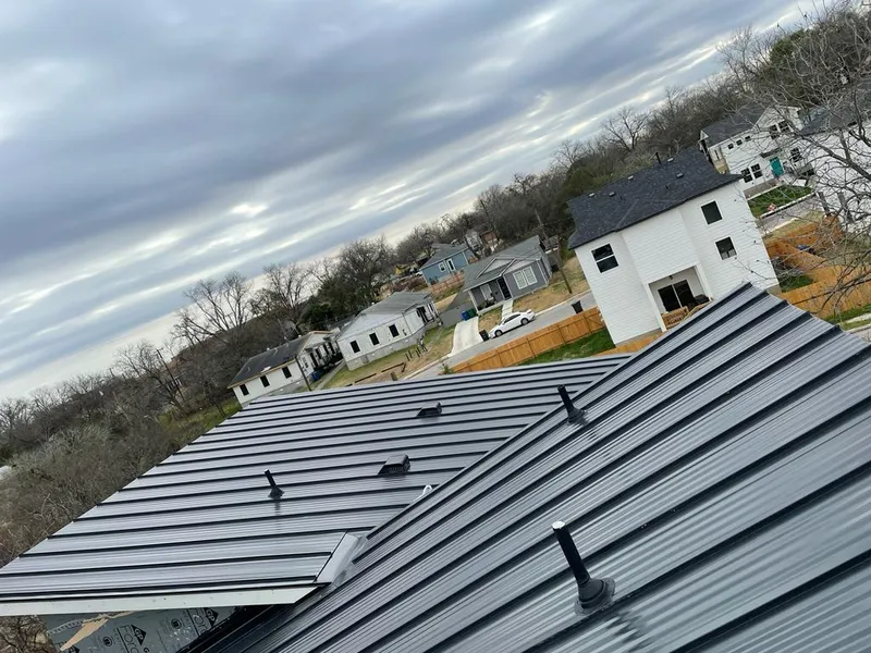 Standing seam metal roof panels with vents for Skylight Repair in Oneida